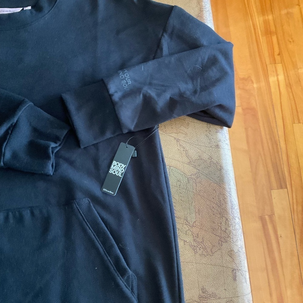 La Vie En Rose NWT Black Sweater Dress - Picture 2 of 5